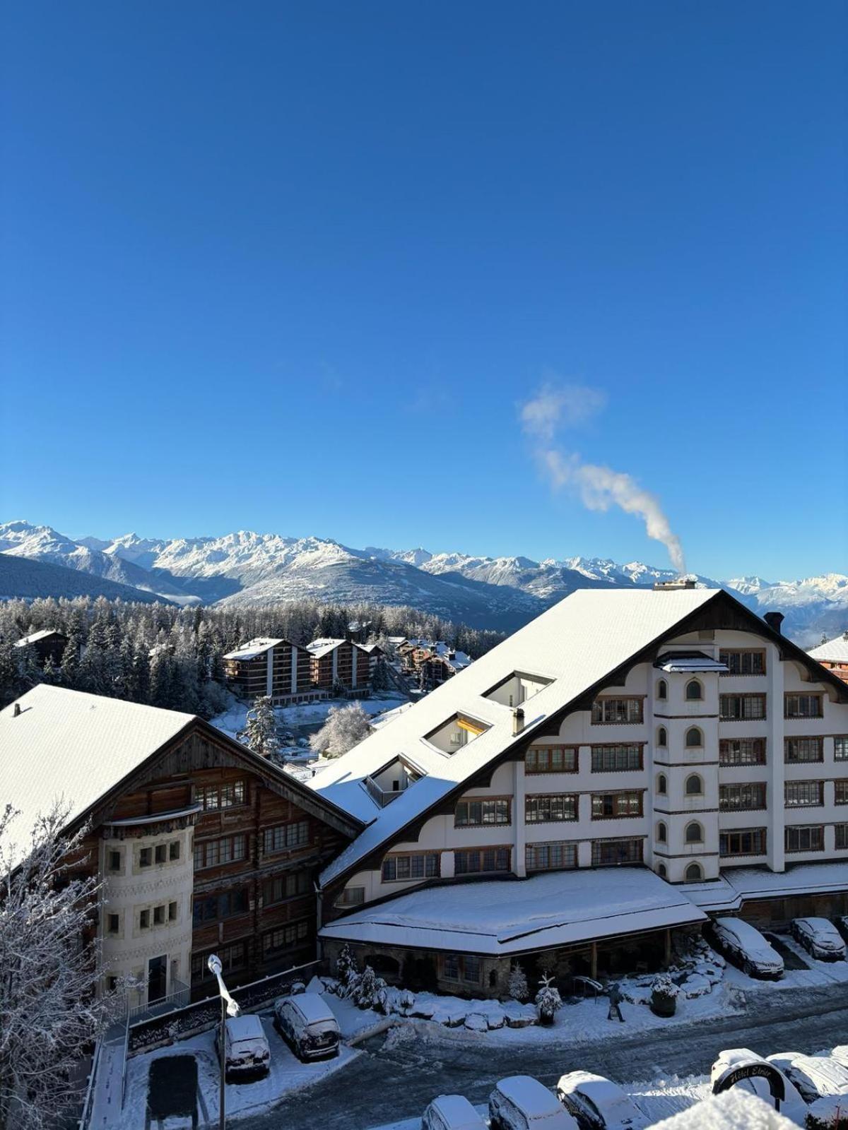 Apartament L'Eperon Center Crans Wonderful View Zewnętrze zdjęcie